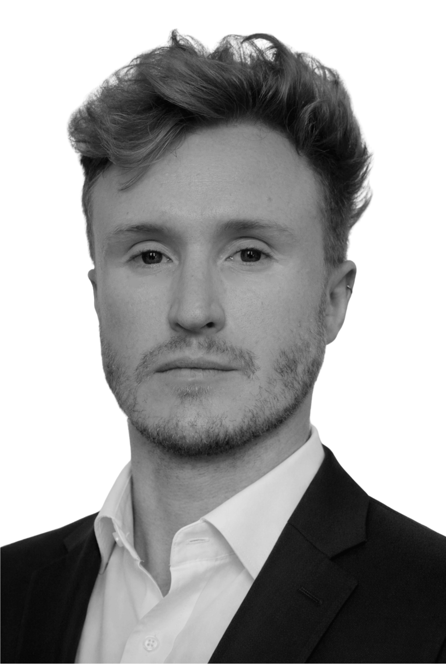 Phead shot of Will Murray wearing shirt and jacket.